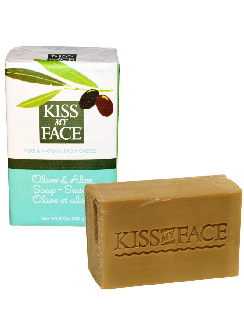Kiss My Face Bar Soap Olive and Aloe - 8 oz