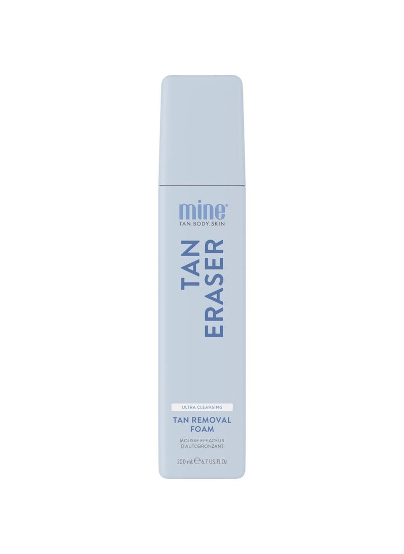 Minetan Self Tan Eraser Foam | Tanning Removal Foam - Prep & Prime the Skin for an Even, Smooth, Clean Finish, 5 Minute Application, Fake Spray Tan Remover Mousse, Face & Body, Vegan, 6.7 Fl Oz