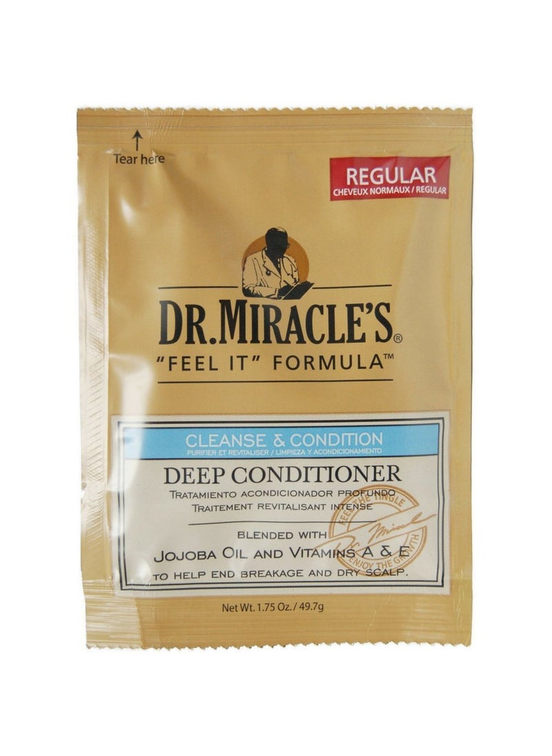 Dr. Miracle's Feel It Formula Deep Conditioning Treatment, 1.75 oz