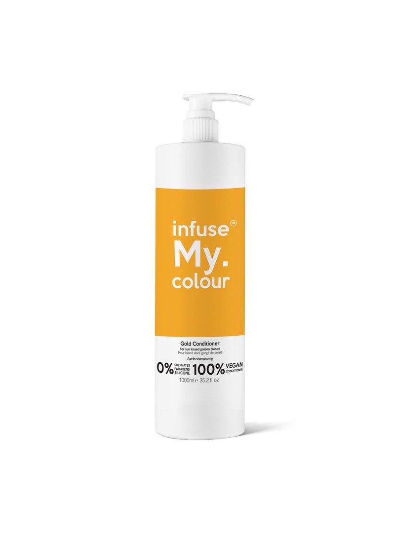 infuse my. colour Gold Conditioner Unisex 35.2 oz