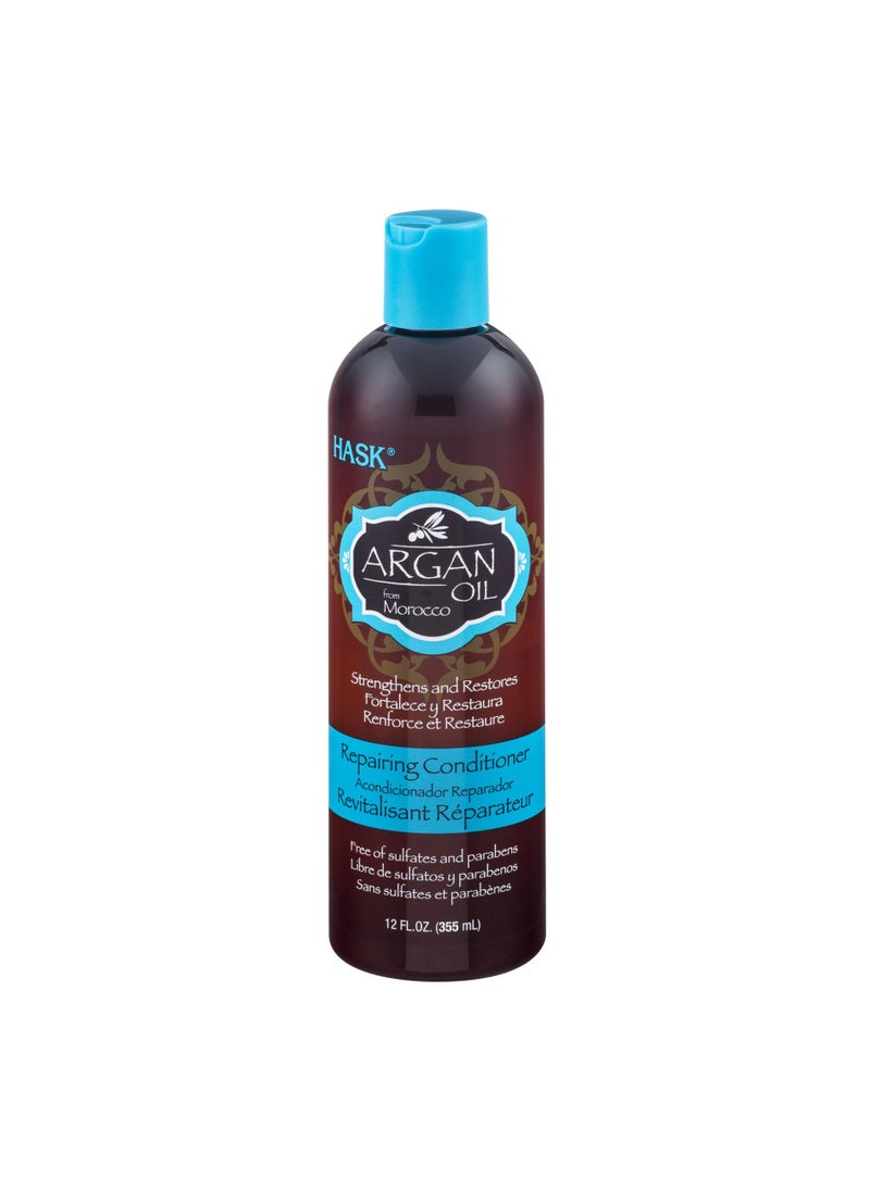 Hask Argan Oil Repairing Conditioner, 12 oz (Pack of 6)