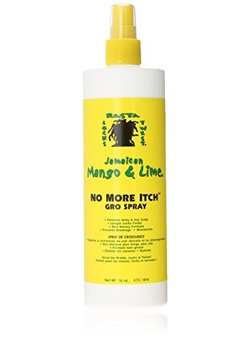 Jamaican Mango No More Itch Gro Spray, 16 Ounce