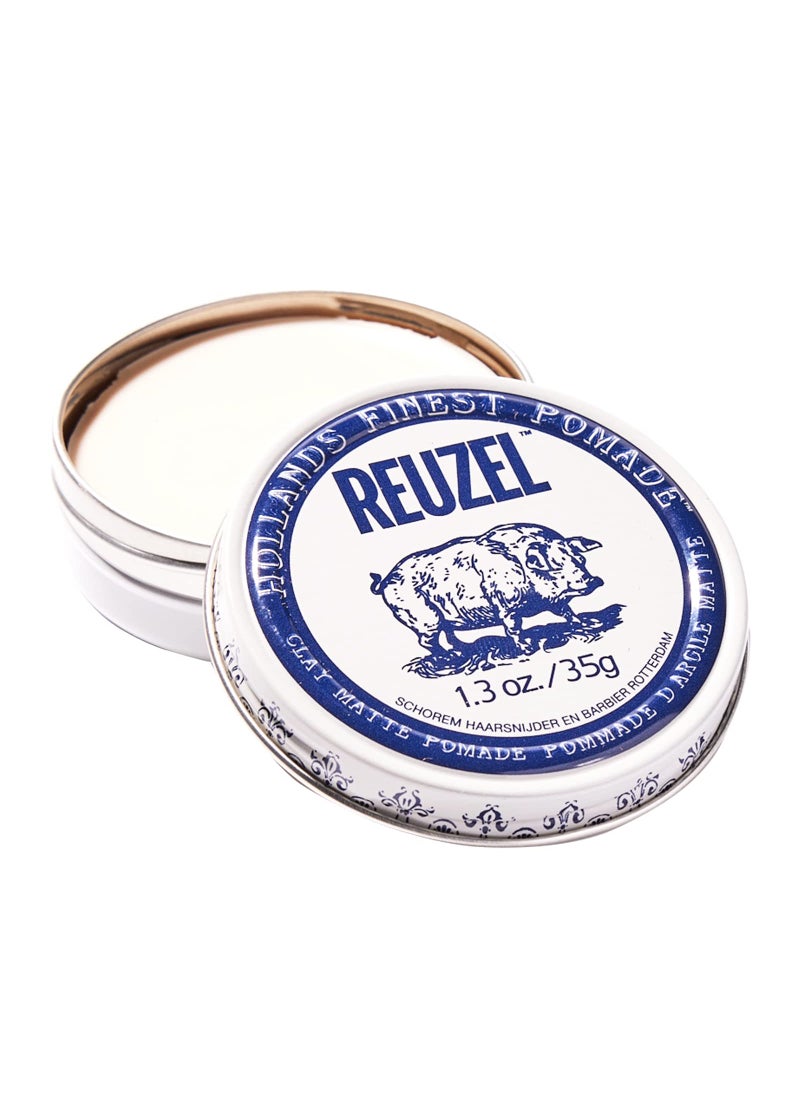 REUZEL Clay Matte Pomade, 1.3 Oz