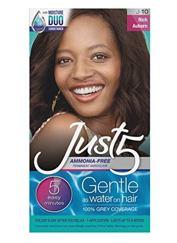 Just 5 Color Natural Rich Auburn (3 Pack)