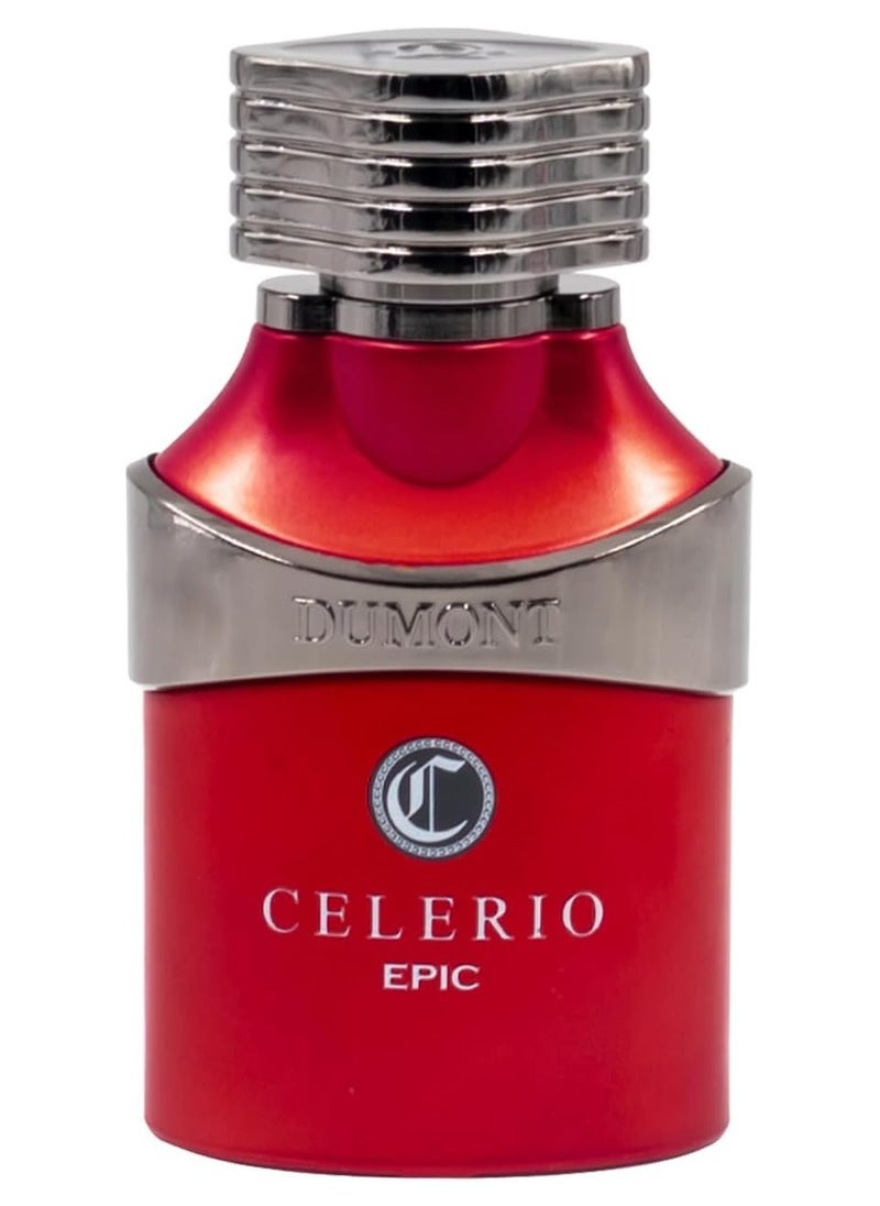 Celerio Epic Eau De Perfume - Celerio Perfume Unisex Suitable for Men & Women - Long Lasting Fragrance Cologne Mist & Body Spray, 100 ML
