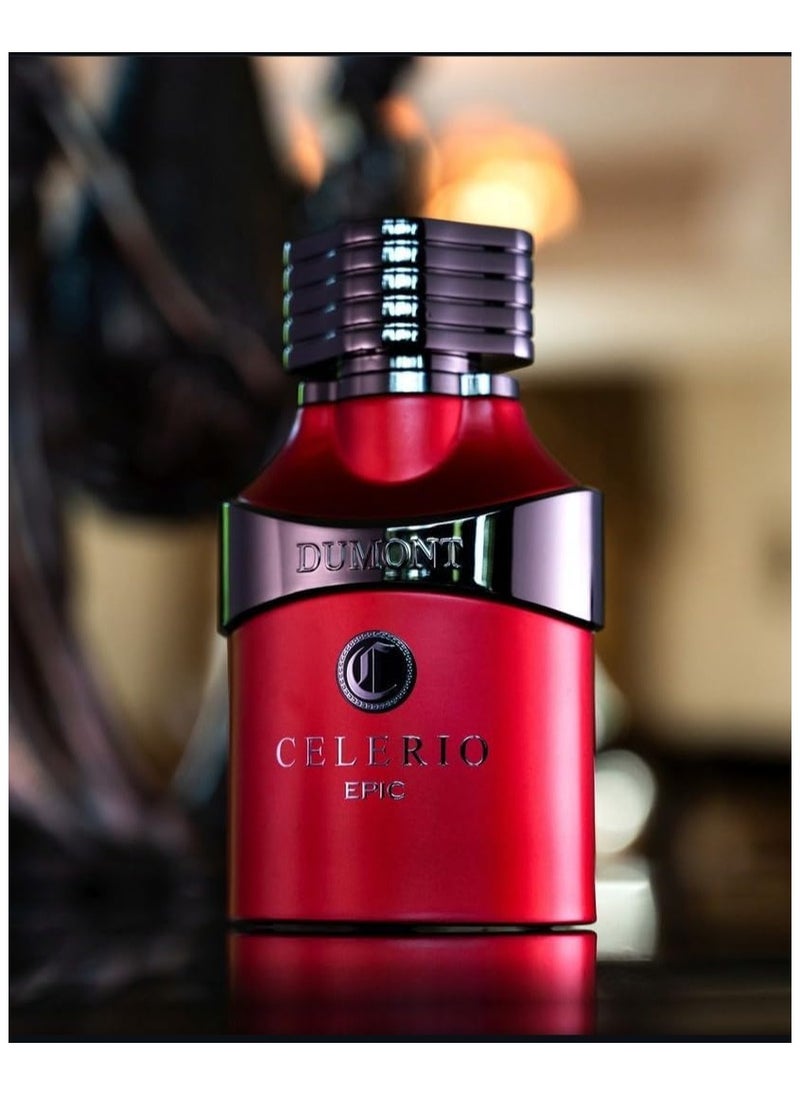 Celerio Epic Eau De Perfume - Celerio Perfume Unisex Suitable for Men & Women - Long Lasting Fragrance Cologne Mist & Body Spray, 100 ML