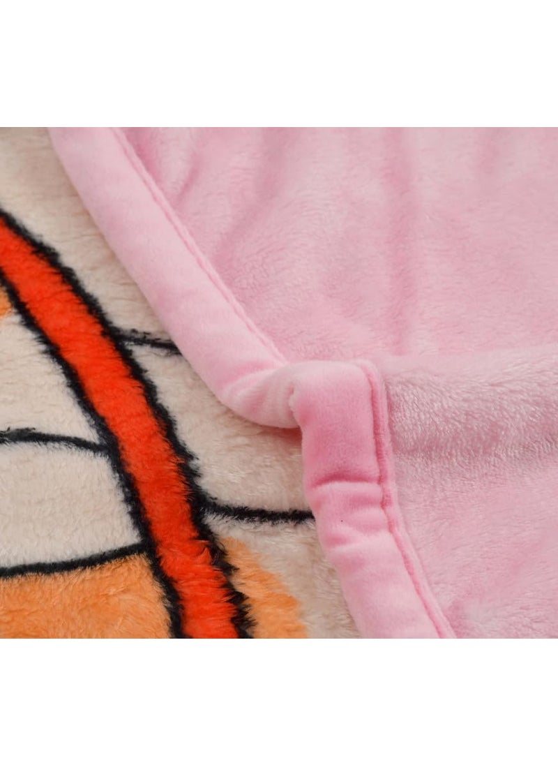 Florida All Season AC Baby Blanket Swaddler Wrapper Flannel Soft and Comfortable for New Born Babies with Adorable Prints and Designs - Pack of 2