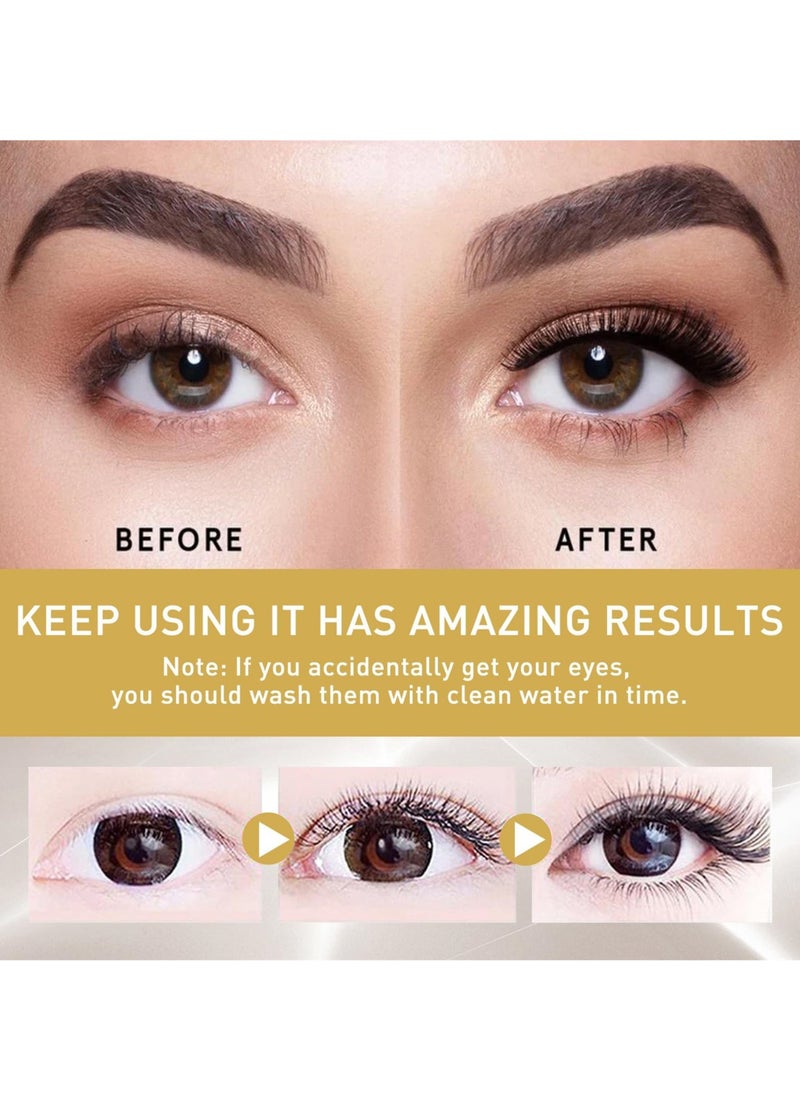 Premium Eyelash Serum and Eyebrow Enhancement Formula, Boosts Lash for Thicker, Fuller Looking Lashes and Eyebrows