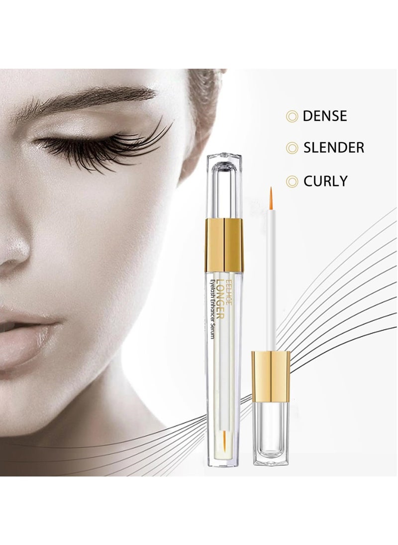 Premium Eyelash Serum and Eyebrow Enhancement Formula, Boosts Lash for Thicker, Fuller Looking Lashes and Eyebrows