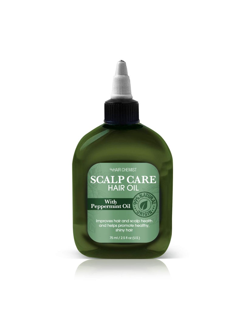 Hair Chemist Scalp Care Hair Oil with Peppermint Oil 2.5 ounce (6-Pack)