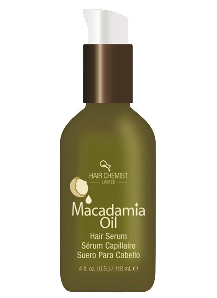 Hair Chemist Limited Macadamia Oil Hair Serum 4 ounce (Pack of 2)