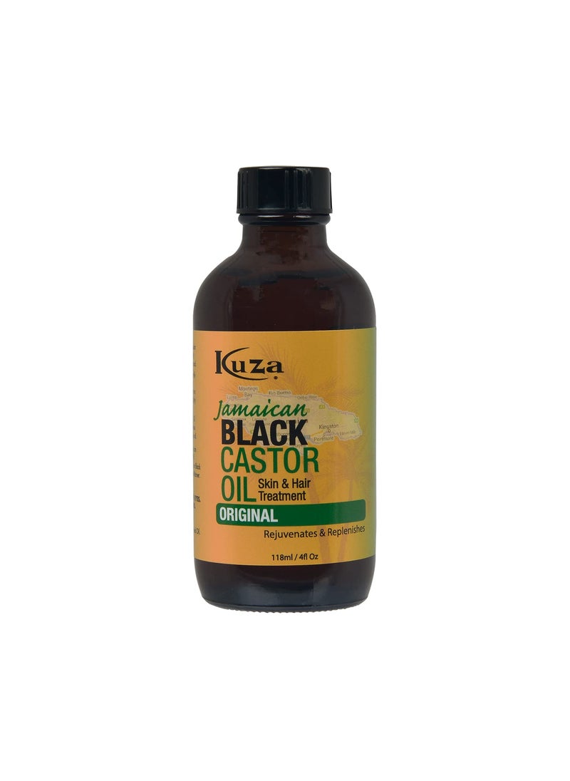 Kuza Jamaican Black Castor Oil Skin & Hair Treatment - Original, 4 fl oz