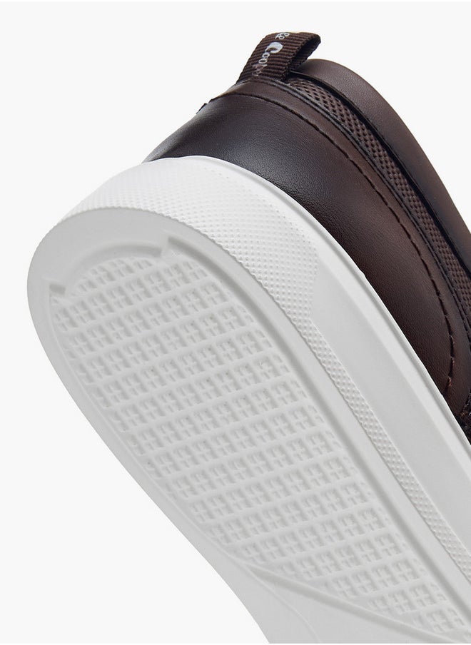 Men's Textured Slip-On Loafers