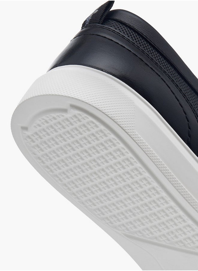 Men's Textured Slip-On Loafers