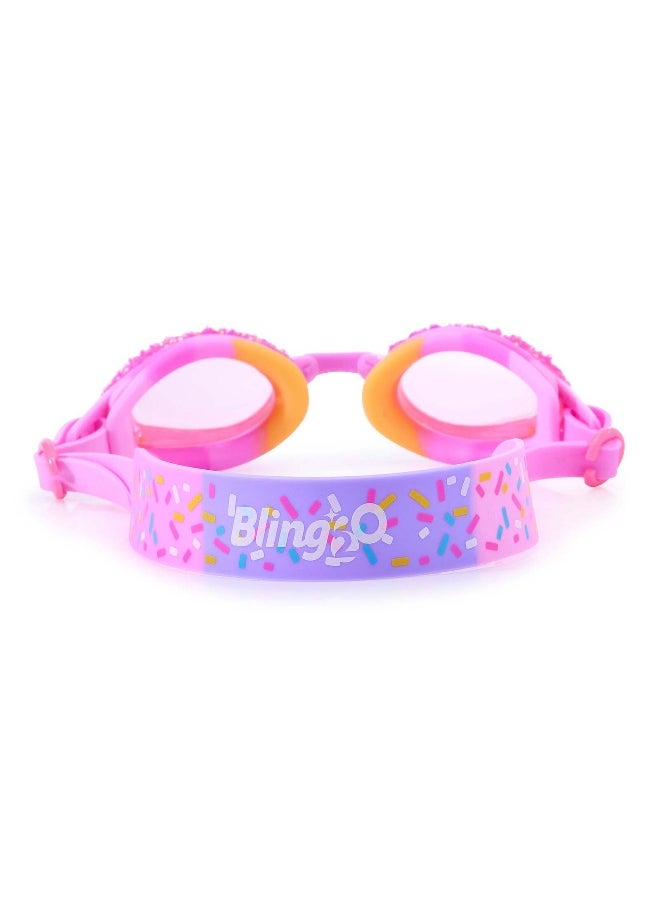 Bling2o Crystal Rock Candy Pink Swim Goggles