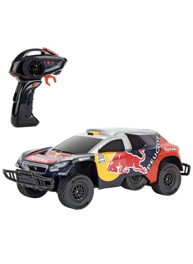 Carrera Dakar Rally 2026 Red Bull Peugeot 08 DKR 16 Remote Control Car (1:16)