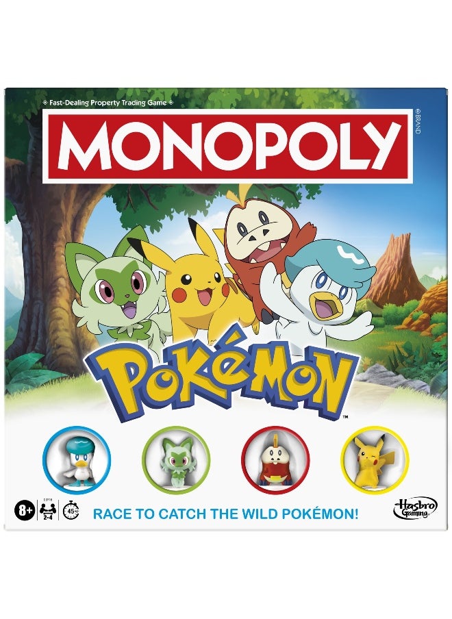 Monopoly Pokémon Edition Board Game
