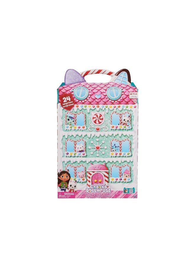 Gabby's Dollhouse Christmas Kitty Cat Surprise Advent Calendar