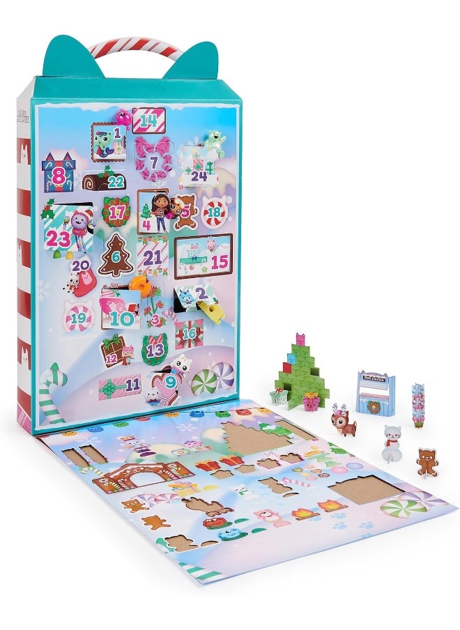Gabby's Dollhouse Christmas Kitty Cat Surprise Advent Calendar