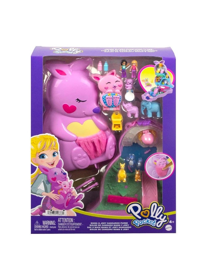 Polly Pocket Mama and Joey Kangaroo Purse