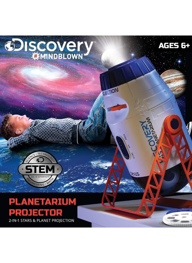 Discovery Mindblown 2-in-1 Star and Planet Reversible Planetarium Space Projector