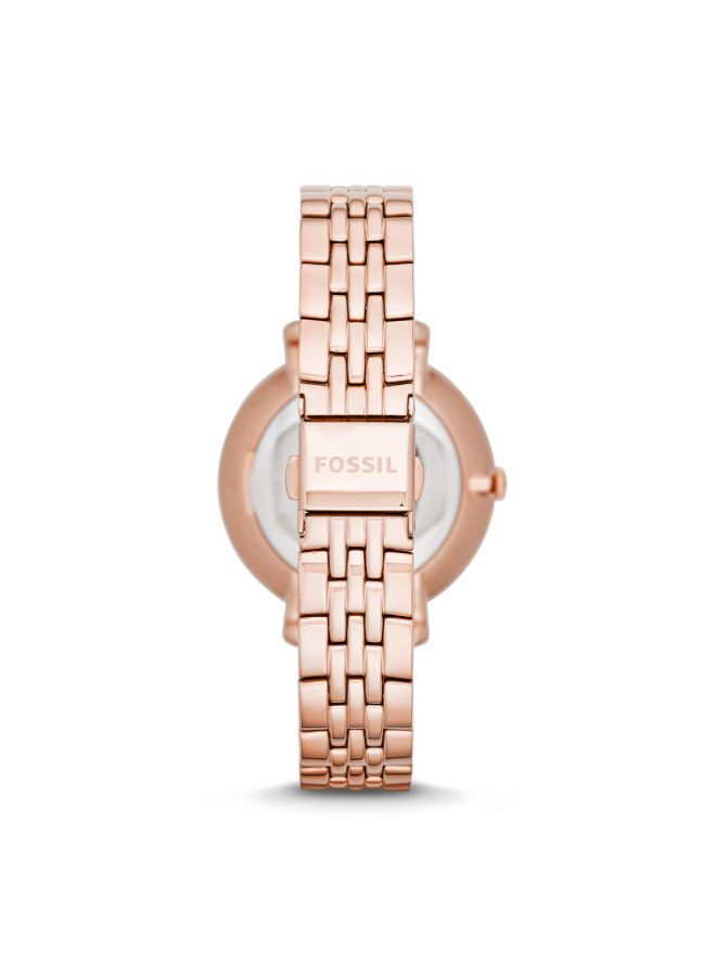 Women's Jacqueline Stainless Steel Analog Wrist Watch ES3435