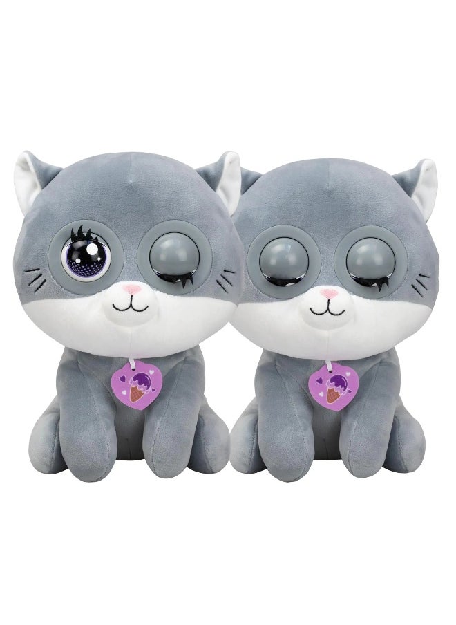 Silverlit Winksies Blueberry Kitten Interactive Plush Toy (30 cm)