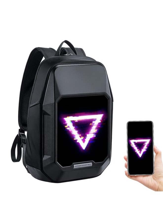 Divoom Cyberbag Pixel Art LED Backpack - Black