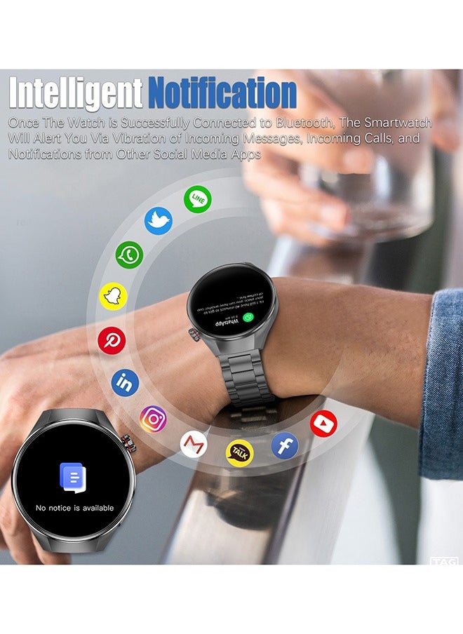 Smart Watches for Men with Bluetooth Call, 1.75
