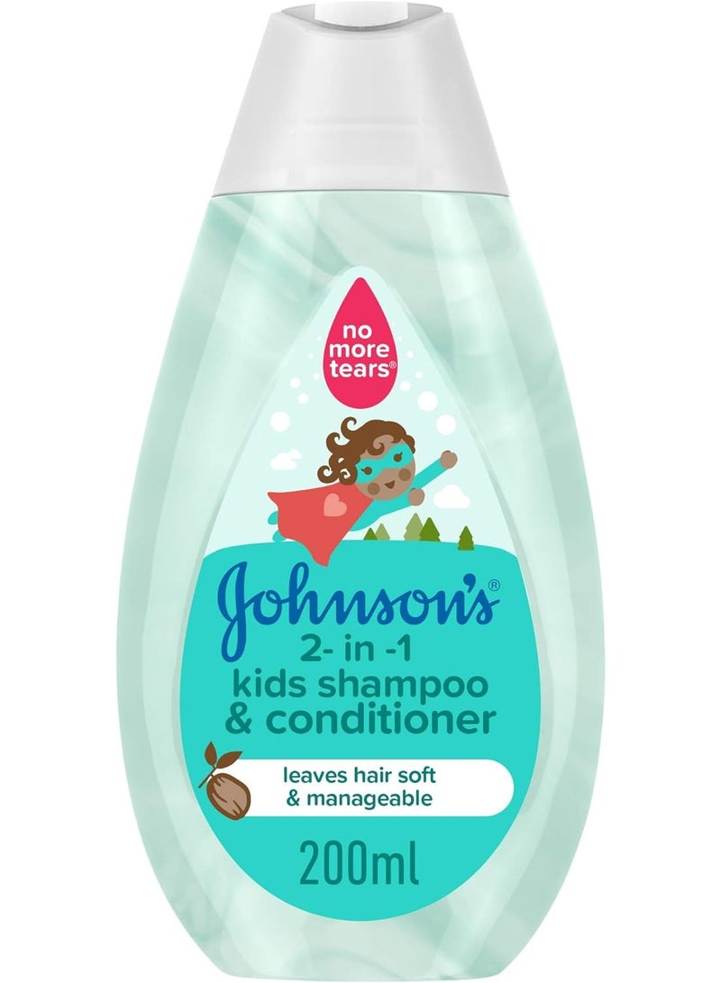 2 In 1 Kids Bath Shampoo & Conditioner 200 ML