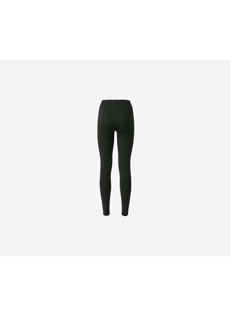 Women Regular Fit Plain Skinny Pants, Black