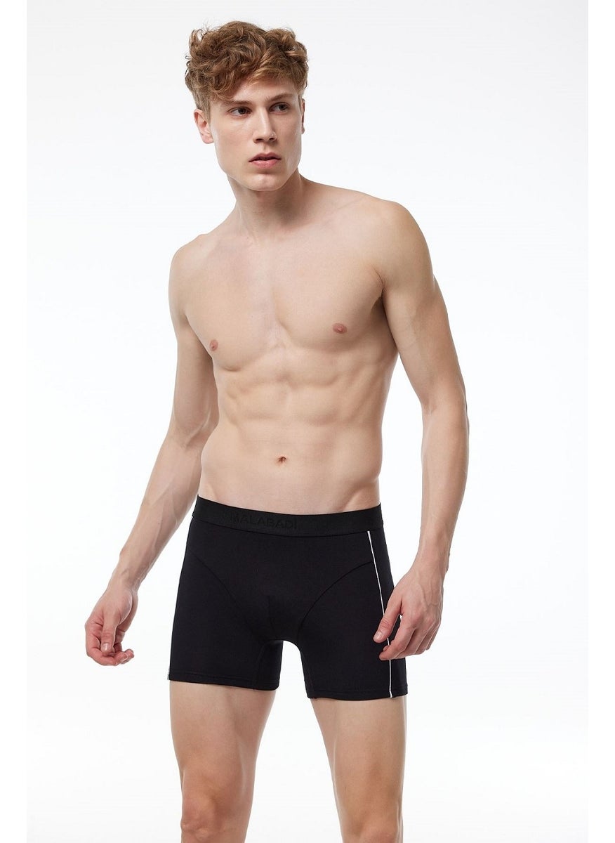 017 Pack of 2 Men's Modal Boxers with Piping