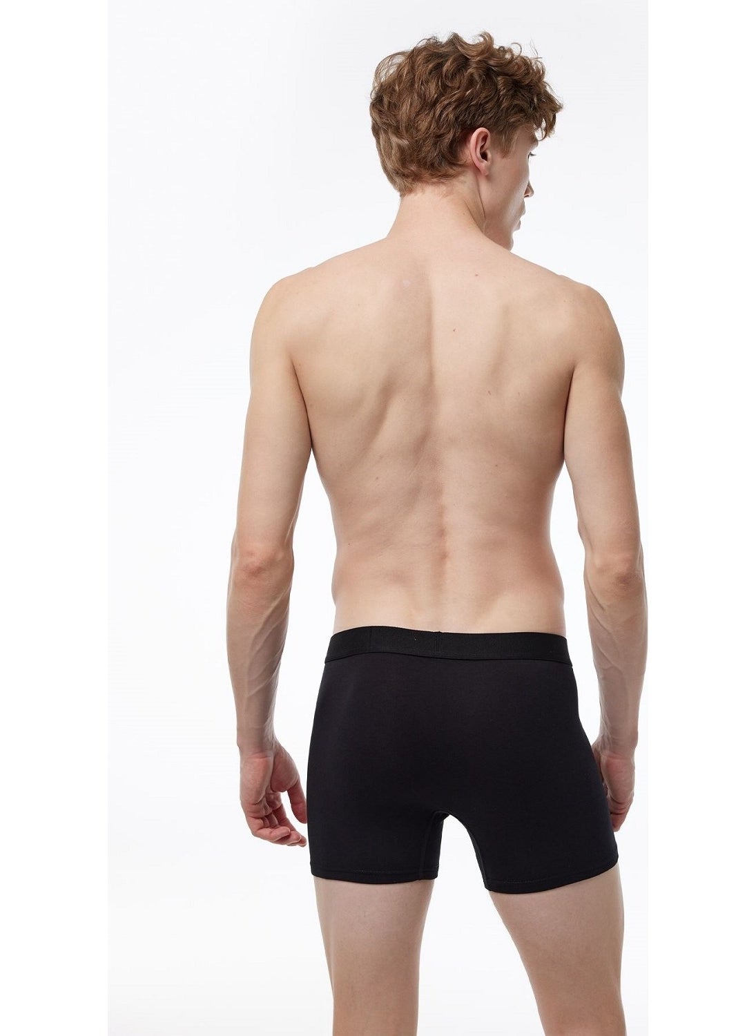 017 Pack of 2 Men's Modal Boxers with Piping
