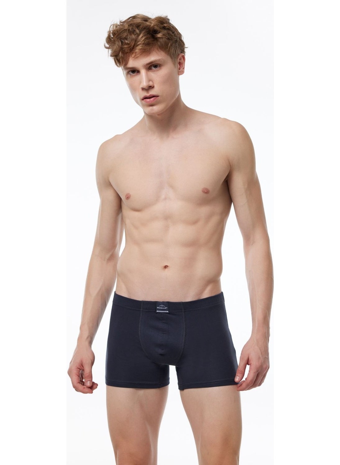 Men's Smoke Cotton Elastane Boxer 074 1M074