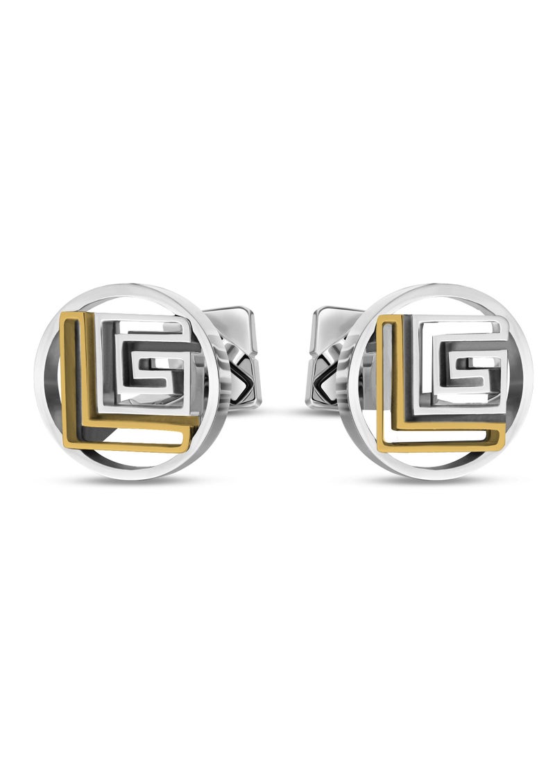 Charlie Two Tone Cufflinks