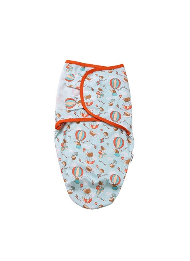 Pack Of 2 Cotton Swaddle Wrap Blanket，SwaddleMe by Original Swaddle with Easy-Change, Improves Sleep & Calms Startle Reflex, 70 * 58 (3-4 months)
