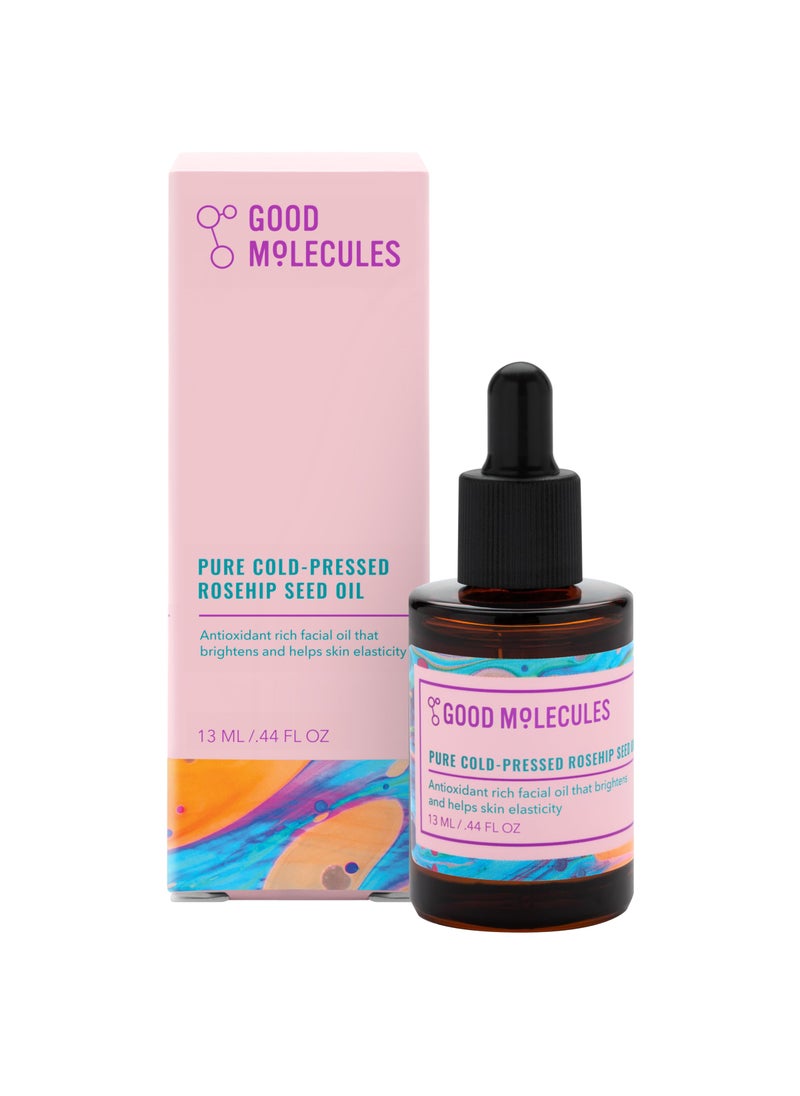Good Molecules Pure Cold-Pressed Rosehip Seed Oil - Moisturizing, Anti-Aging Facial Oil to Plump, Balance, Hydrate - Natural Skincare for Face