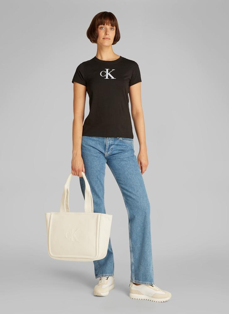 SUMMER CANVAS TOTE BAG
