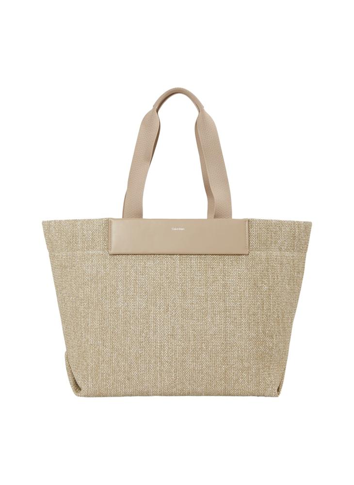RAFFIA LARGE SHOPPER