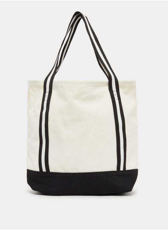 Styli Striped Strap Handbag