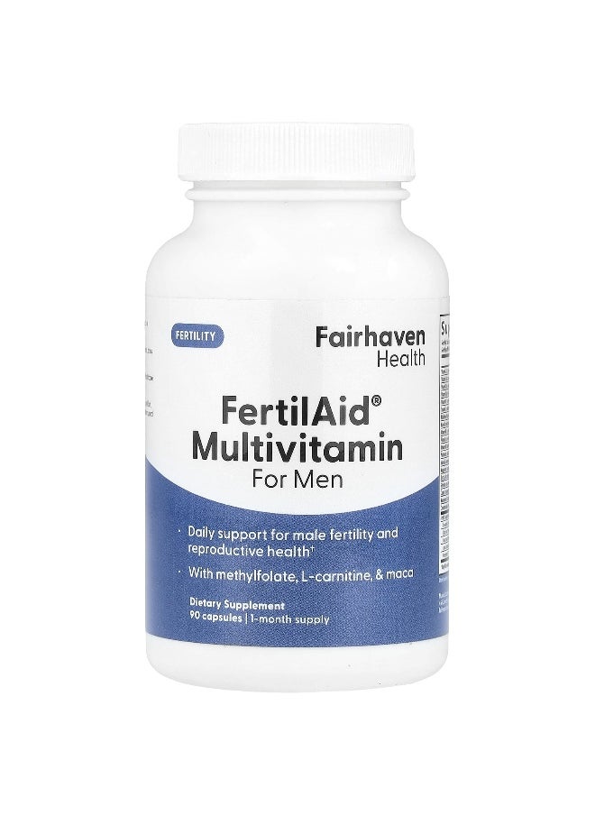 Fairhaven Health, FertilAid® Multivitamin for Men, 90 Capsules