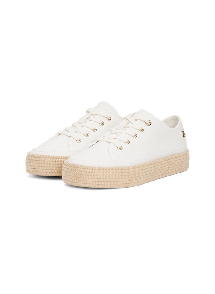 VULCANISED ESPADRILLE TRAINERS