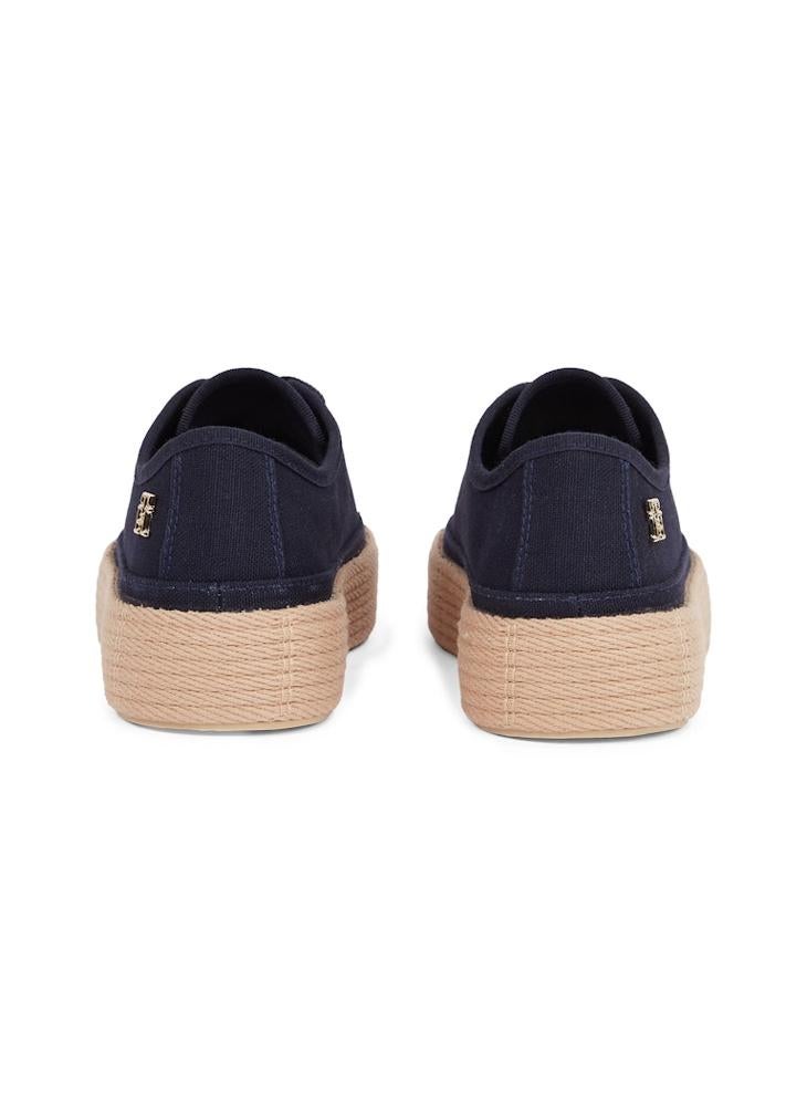 VULCANISED ESPADRILLE TRAINERS