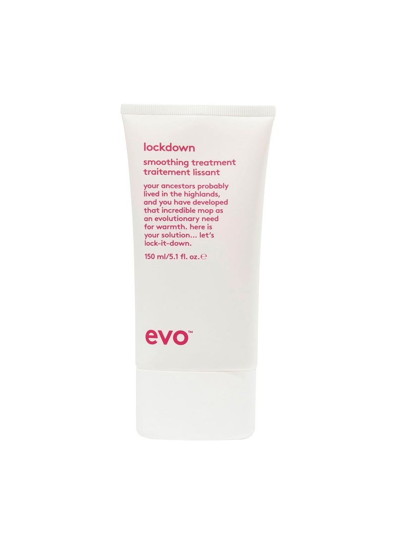 evo Lockdown Smoothing Treatment  LeaveIn Hair Treatment  Protects ColorTreated Hair and Reduces Frizz