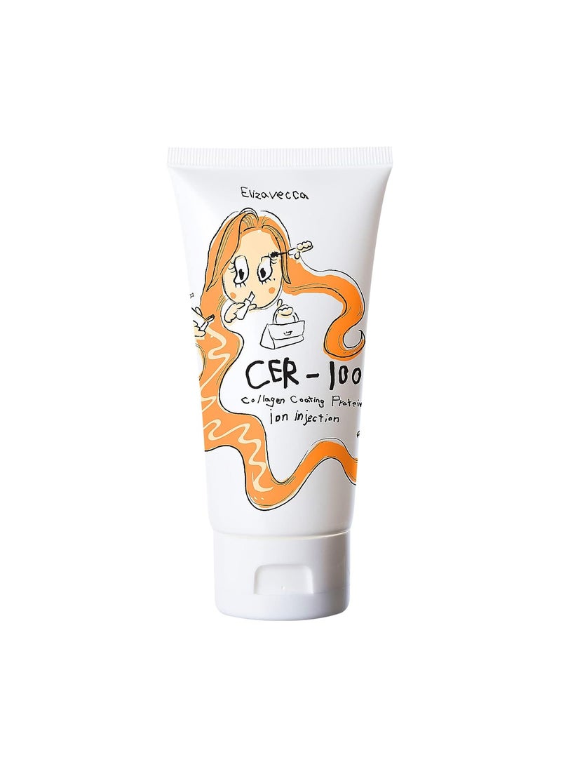 Elizavecca CER100 Collagen Coating Protein Ion Injection Hair Essence Cream 50ml17 floz