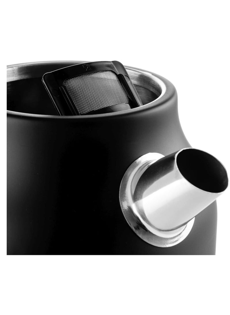 Westinghouse 1.7L Retro Electric Kettle – 2200W Fast Boil Water Boiler with Quiet Operation & Detachable Filter