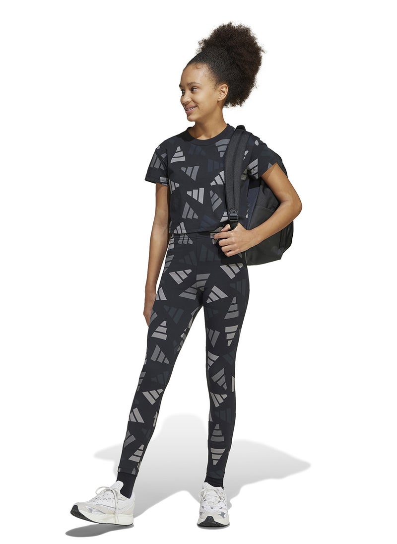 Youth Seasonal Essential Logo Celebration Leggings