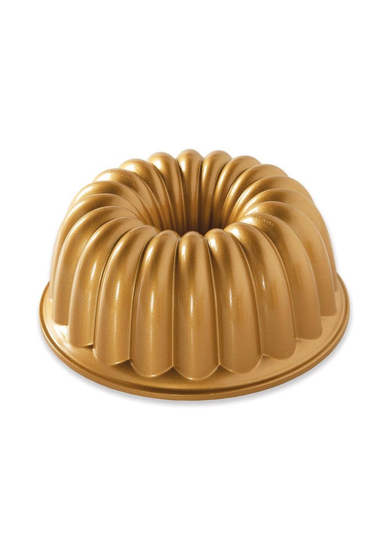 Nordic Ware 58677 Aluminium Party Bundt Pan, 22.3 x 9.3 cm, Gold