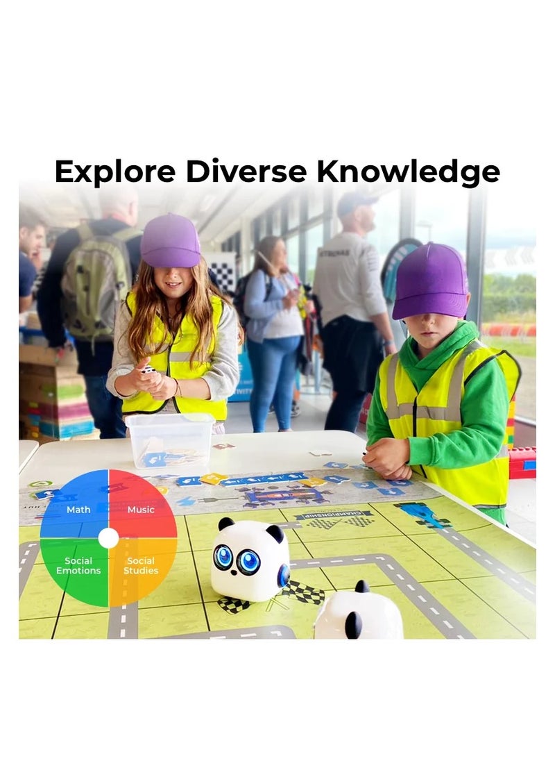 Makeblock mTiny Discover Kit – Screen-Free STEM Coding Robot for Kids 4+, Rechargeable Remote Control Educational Toy, Great for Classrooms & Gifts