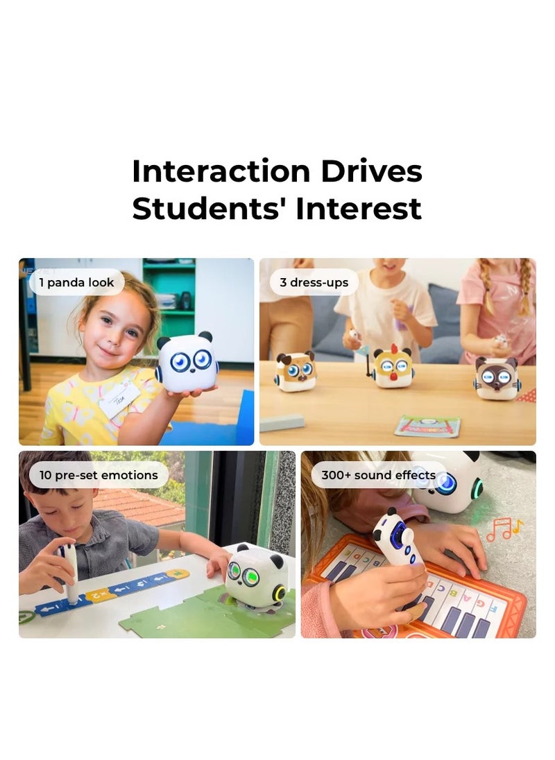 Makeblock mTiny Discover Kit – Screen-Free STEM Coding Robot for Kids 4+, Rechargeable Remote Control Educational Toy, Great for Classrooms & Gifts